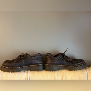 Dr Marten leather shoes
